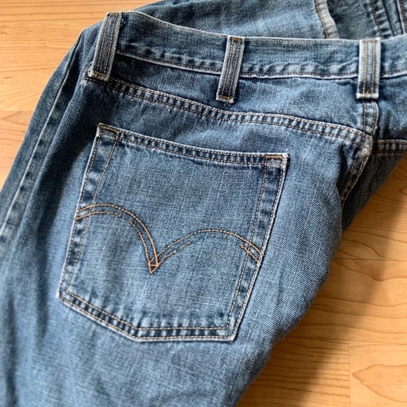 Men’s Levi’s 38x32 514 Slim Straight Blue Jeans - Picture 4 of 7